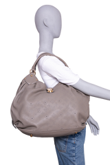 LV MAHINA LARGE HOBO GREY