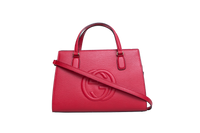 GUCCI SOHO SATCHEL BAG RED