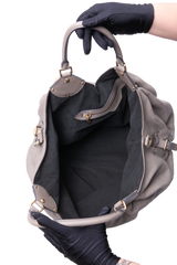 LV MAHINA LARGE HOBO GREY