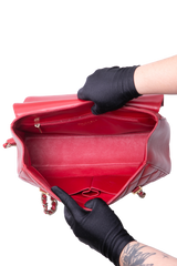 CHANEL MISIA CAMERA FLAP LAMBSKIN RED 2016