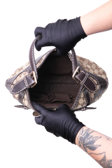 GUCCI QUEEN GG CANVAS SHOULDER BAG (VINTAGE)