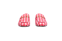 GUCCI MULE PRINCETOWN CHECK FABRIC SLIPPER