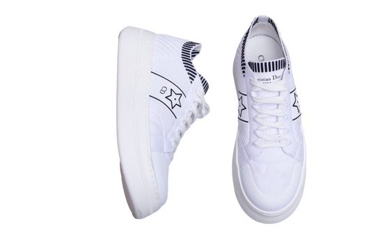 DIOR SNEAKER STAR KNIT WHITE/BLACK