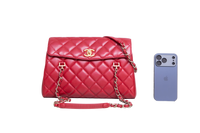 CHANEL MISIA CAMERA FLAP LAMBSKIN RED 2016