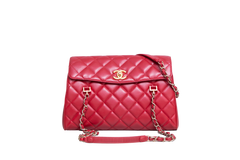 CHANEL MISIA CAMERA FLAP LAMBSKIN RED 2016