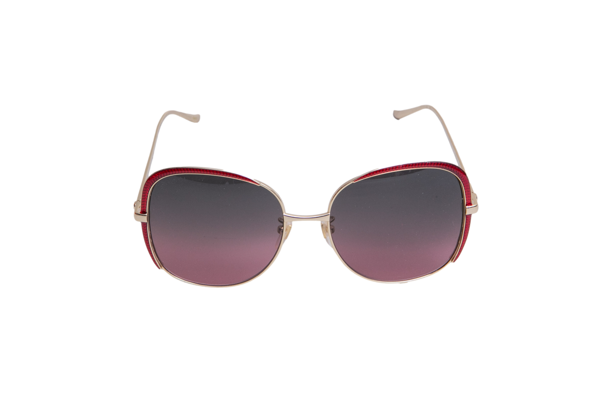 GUCCI ENDURA RED SQUARE FRAME