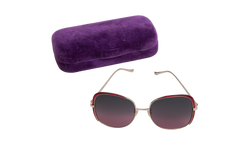 GUCCI ENDURA RED SQUARE FRAME