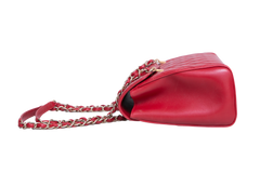CHANEL MISIA CAMERA FLAP LAMBSKIN RED 2016