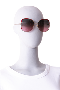 GUCCI ENDURA RED SQUARE FRAME