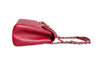 CHANEL MISIA CAMERA FLAP LAMBSKIN RED 2016