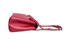 CHANEL MISIA CAMERA FLAP LAMBSKIN RED 2016