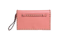 VALENTINO CLUTCH ROCKSTUD ROSE