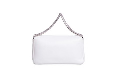 FENDI BAGUETTE MICRO MONSTER LEATHER WHITE