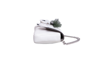 FENDI BAGUETTE MICRO MONSTER LEATHER WHITE