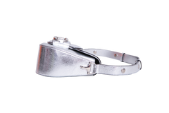 GUCCI HORSEBIT ASYMMETRIC SMALL METALLIC SILVER