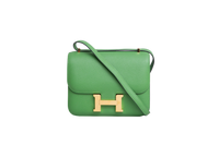 HERMÈS MINI CONSTANCE 18 EPSOM VERT YUCCA GOLD HDWR