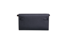 HERMÈS KELLY TO GO CHÈVRE MYSORE NOIR GOLD HDWR