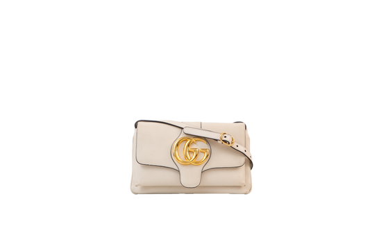 GUCCI ARLI SMALL SHOULDER BAG WHITE