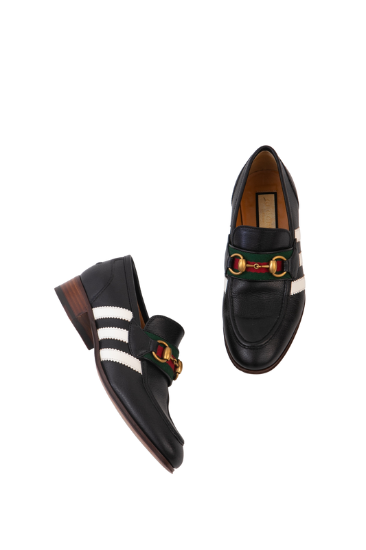 GUCCI X ADIDAS MULE HORSEBIT BLACK