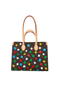 LOUIS VUITTON X YAYOI KUSAMA ONTHEGO MM MONOGRAM