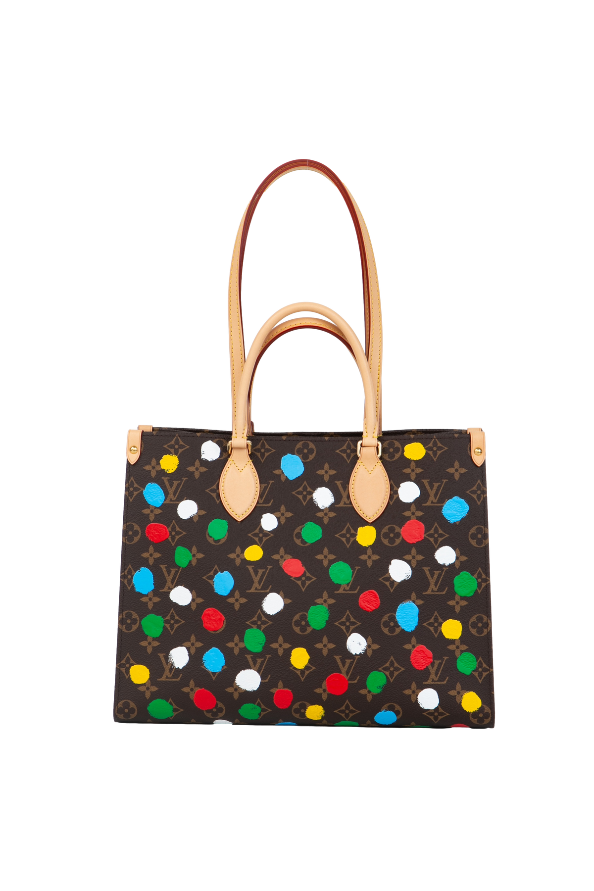 LOUIS VUITTON X YAYOI KUSAMA ONTHEGO MM MONOGRAM