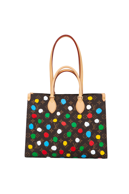 LOUIS VUITTON X YAYOI KUSAMA ONTHEGO MM MONOGRAM