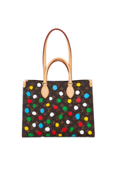 LOUIS VUITTON X YAYOI KUSAMA ONTHEGO MM MONOGRAM