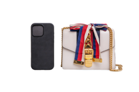 GUCCI SYLVIE SMALL WEB LEATHER WHITE