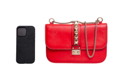 VALENTINO GLAM LOCK LARGE RED