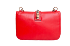 VALENTINO GLAM LOCK LARGE RED