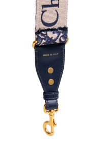 DIOR ALÇA ADJUSTABLE RING BLUE OBLIQUE JACQUARD
