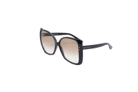 GUCCI OVERSIZE SQUARE ACETATE BLACK