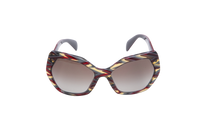 PRADA CATEYE SYMBOLE ACETATE BURGUNDY GRADIENT