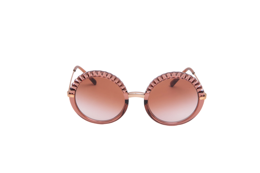 DG ROUND METAL GOLD/ROSE