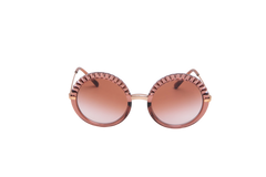 DG ROUND METAL GOLD/ROSE