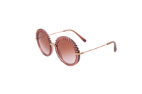 DG ROUND METAL GOLD/ROSE