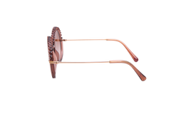 DG ROUND METAL GOLD/ROSE