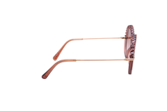 DG ROUND METAL GOLD/ROSE