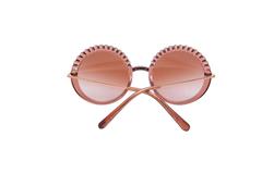 DG ROUND METAL GOLD/ROSE