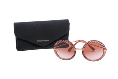 DG ROUND METAL GOLD/ROSE