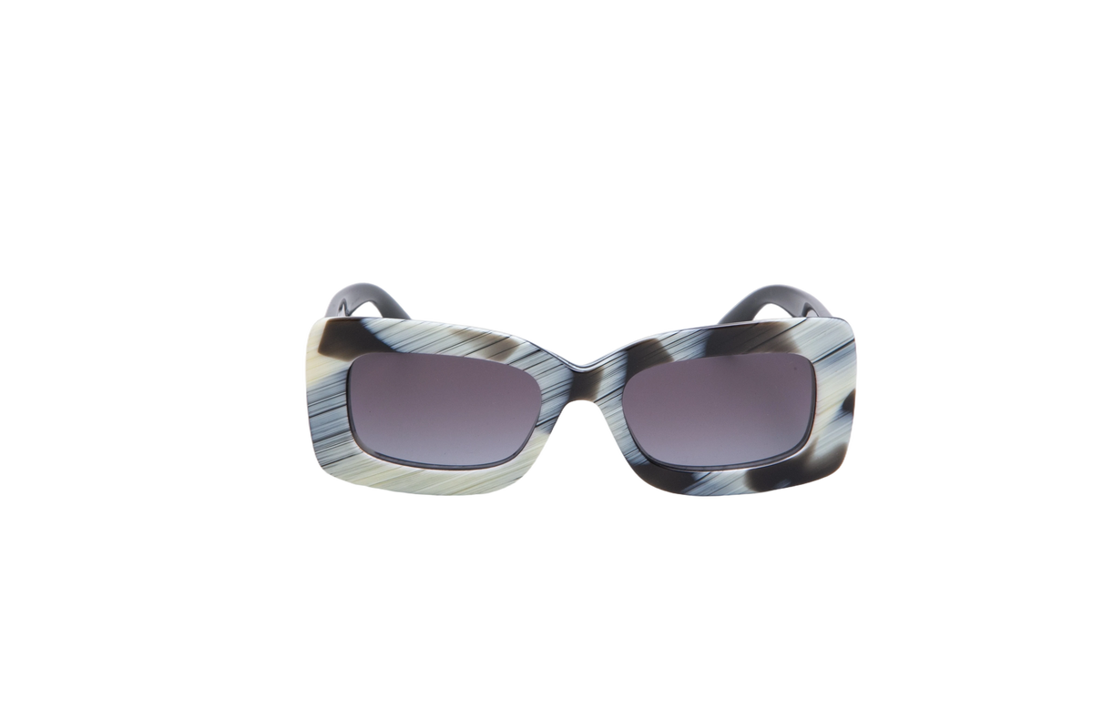 BURBERRY RECTANGLE ASTRID IVORY HORN