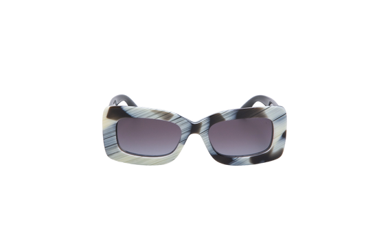 BURBERRY RECTANGLE ASTRID IVORY HORN