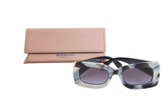 BURBERRY RECTANGLE ASTRID IVORY HORN