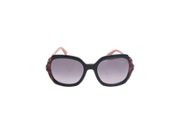 PRADA SQUARE HERITAGE ACETATE BLACK/BURGUNDY