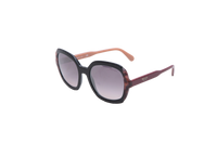 PRADA SQUARE HERITAGE ACETATE BLACK/BURGUNDY