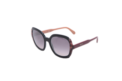 PRADA SQUARE HERITAGE ACETATE BLACK/BURGUNDY