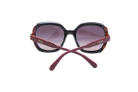 PRADA SQUARE HERITAGE ACETATE BLACK/BURGUNDY