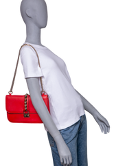 VALENTINO GLAM LOCK LARGE RED