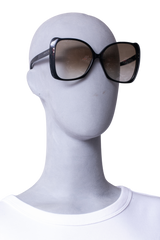 GUCCI OVERSIZE SQUARE ACETATE BLACK