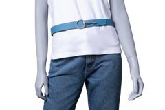 HERMÈS BELT BUCKLE CASAQUE & REVERSIBLE NEW BLEU JEAN/BLEU NAVY